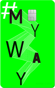#MY WAY(샵 마이웨이) 카드: 독점 할인, 구매 보상 및 당신의 라이프스타일에 대한 유연성.
